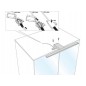 EIL Lampa LED Elli, crom, alb rece, 220V/5W/IP44